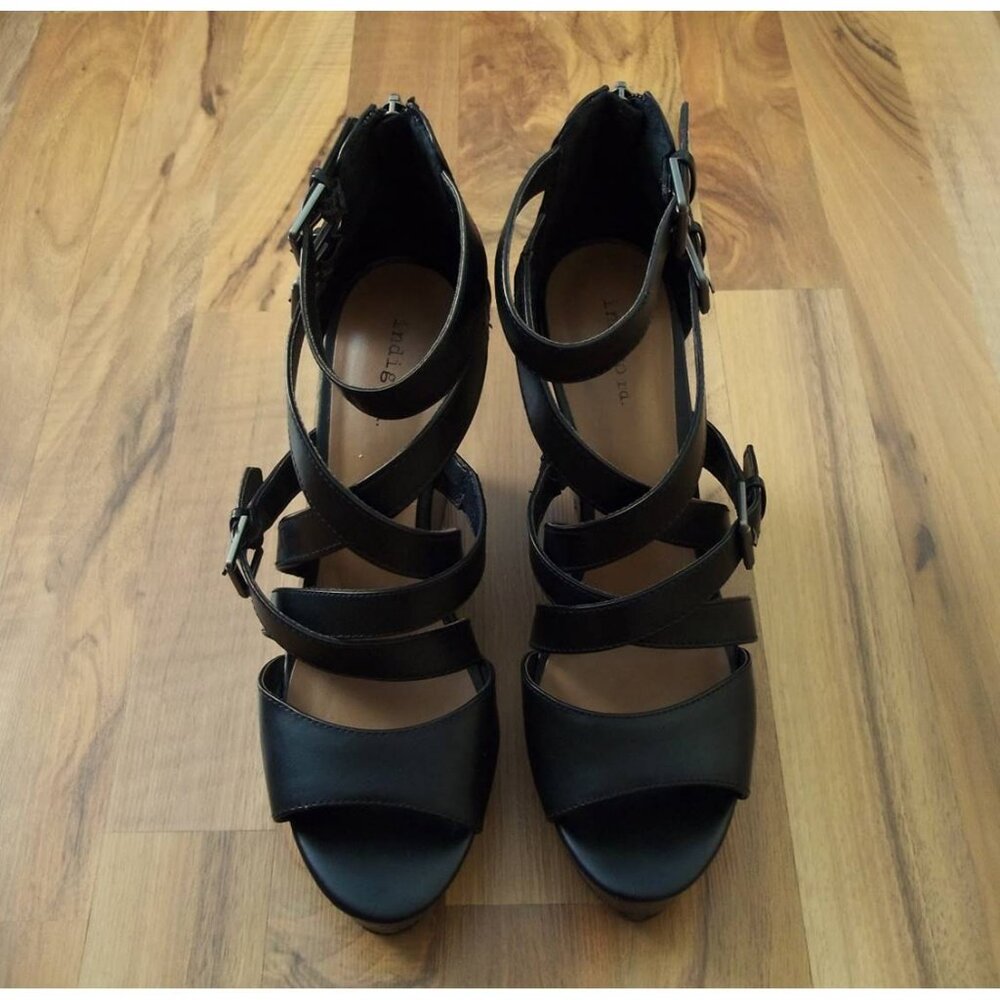 Indigo Rd® ‘Irkasnee’ Wedge Open Toe Platform Sandal Size US 9M